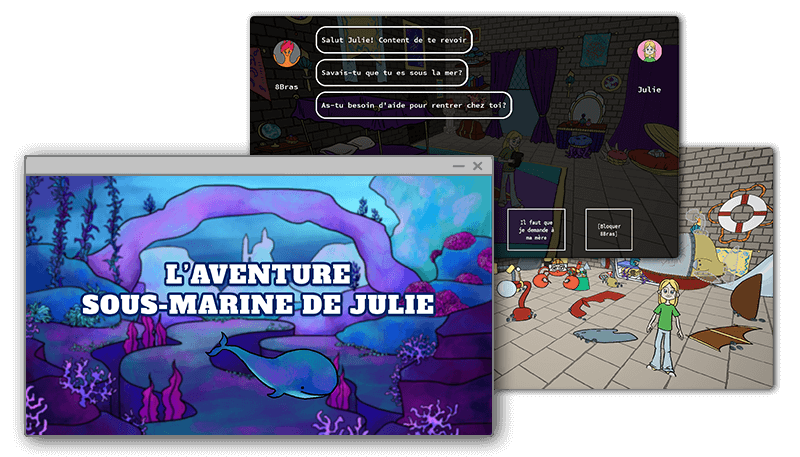 L’aventure sous-marine de Julie