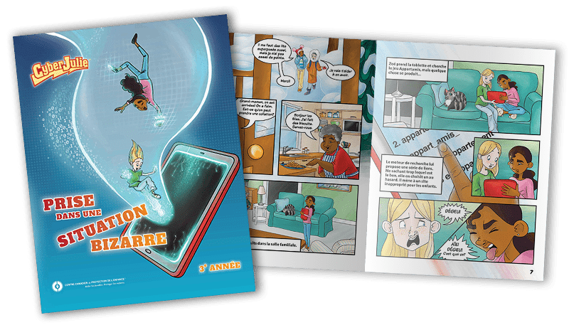 CyberJulie : Prise dans une situation bizarre