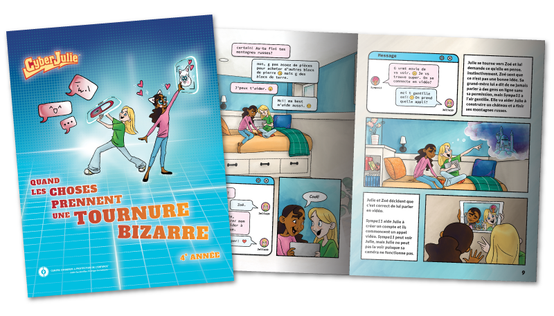 CyberJulie : Quand les choses prennent une tournure bizarre